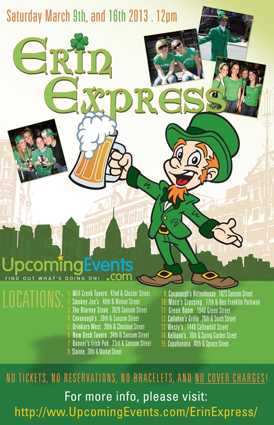 The 2012 Erin Express in Philadelphia
