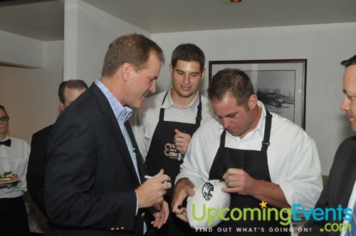 Photo from Philadelphia Eagles Brent Celek Celebrity Serving Event